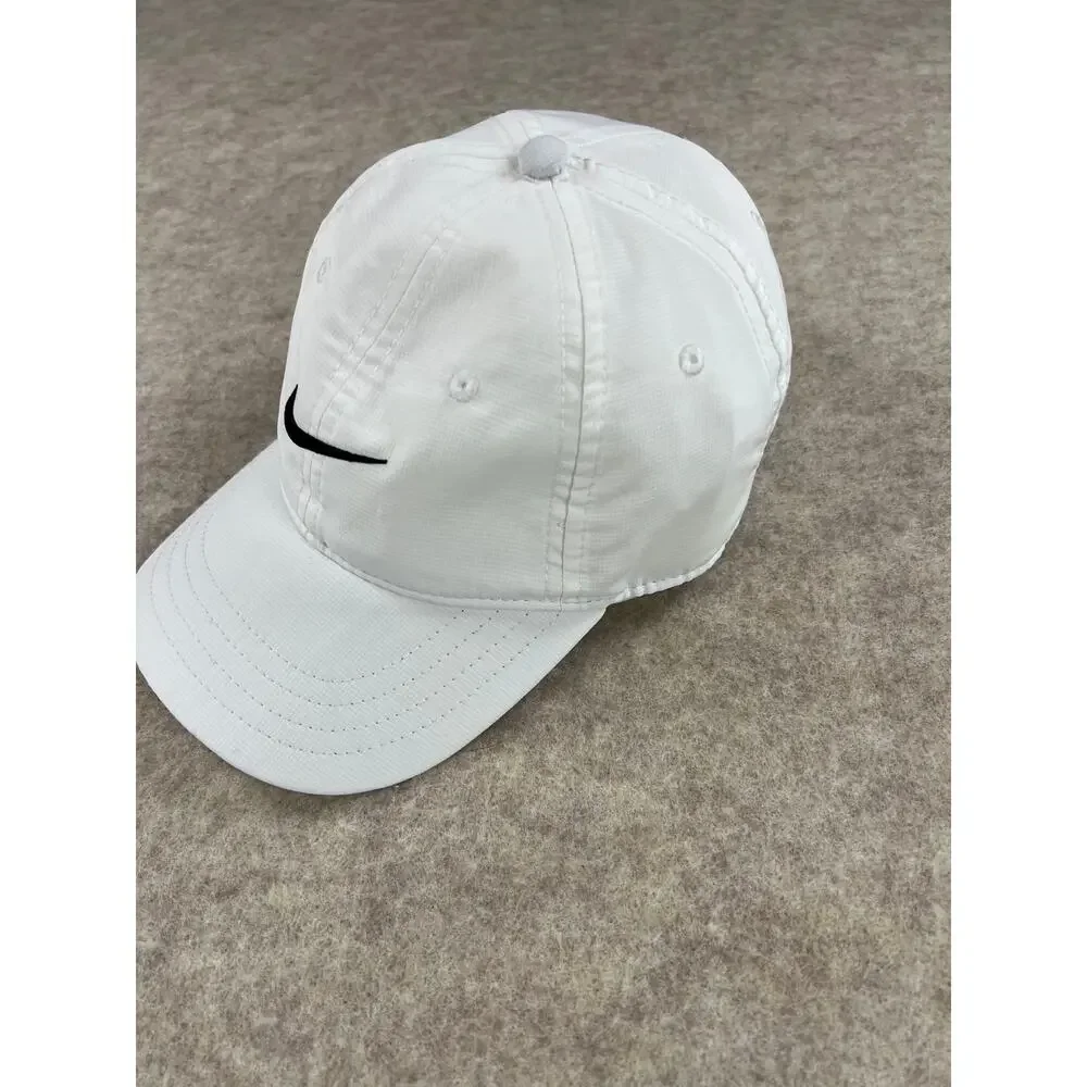 Nike White Baseball Cap Hat Boys Size 4-7 - Picture 3 of 6